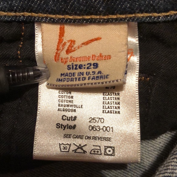 CITIZENS OF HUMANITY Size 29 Kelly #063 Low Waist Crop Stretch Jeans  $79 NEW - Picture 10 of 16